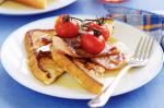 French French Toast With Bacon And Maple Syrup Recipe Dessert