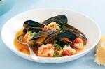 French Mussels And Fish With Leek White Wine And Thyme Broth Recipe Appetizer