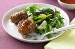 Thai Thai Pork Patties With Salad Recipe Appetizer