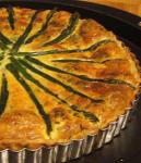 American Smoked Salmon and Asparagus Quiche Appetizer