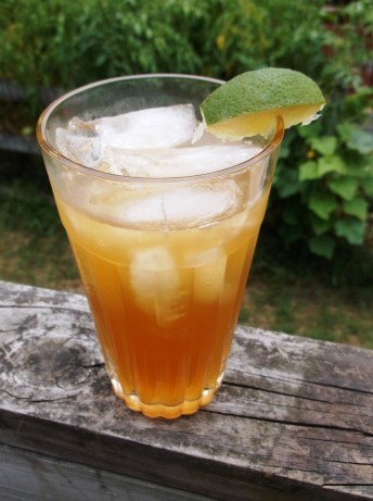 Canadian Lime Iced Tea Drink