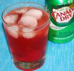 American Shirley Temple Nonalcoholic Drink Appetizer