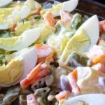 French Mayonnaise Salad Appetizer