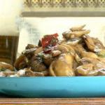 French Mushroom to Wine Appetizer