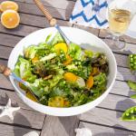 American Farmers Market Spring Salad with Lemon Vinaigrette Appetizer