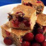 American Light Cranberry Bars Dessert