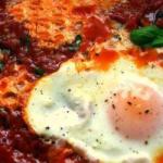 Italian Eggs to the Italian in Tomato Sauce Appetizer