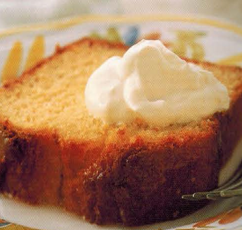 Greek Yoghurt Cake With Syrup Dessert