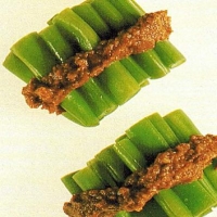 Japanese Green Beans with Sesame and Miso Appetizer