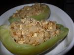American Chayote With Cheese stuffed  Baked Appetizer