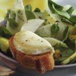American Salad of Avocado and Pear Breakfast