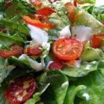Salad with Lettuce Tomato and Bacon recipe