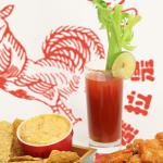 American Bloody Rooster Appetizer