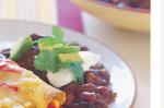 American Refried Chilli Beans With Avocado Recipe Appetizer