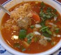 Mexican Mexican Fish and Beans Soup