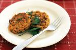 British Vegetable And Chickpea Fritters Recipe Appetizer