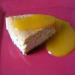British Cheesecake with Mango Dessert