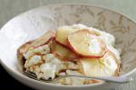 British Amaretto Apples With White Chocolate Risotto Recipe 1 Dessert