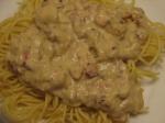 British Chicken Bacon Alfredo Sauce Dinner