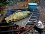 British Grilled Fish in Banana Leaves Dinner