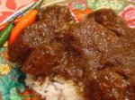 Indonesian Rendang Padang  Indonesian Beef Curry slow Cooker Dinner