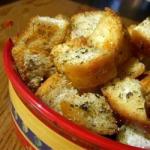 Yummy Garlic Croutons Recipe recipe