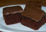 British Frosted Brownies or Texas Brownies Dessert