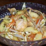 Indonesian Carrot-cucumber Sambal with Chicken Alcohol