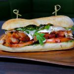 Canadian Panroasted Chickenthigh Sandwich Appetizer