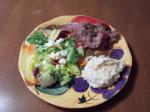 American Tenderloin Steaks With Mushroom Marsala Sauce Dinner