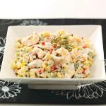 British Seafood and Shells Salad Appetizer
