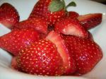 American Sparkling Strawberries Dessert