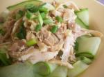 Chinese Chinese Chicken and Cucumber Salad Dinner