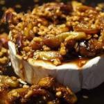 Australian Figs and Toasted Almonds Brie Recipe Dessert