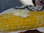 American Corn on the Cob With Lemonbasil Butter BBQ Grill