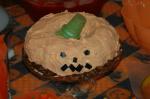 British Halloween Pumpkin Cake Dessert