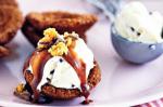 American Cookie Tarts With Chocolate Sauce Recipe Dessert