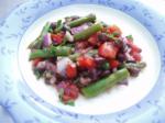 Asian Black Bean Asparagus Salad Dinner