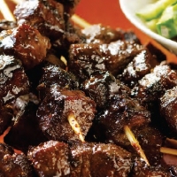 Malaysian Beef Sates Appetizer