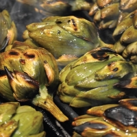 Malaysian Grilled Baby Artichokes BBQ Grill