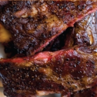 Malaysian Smoked Pepper Beef Ribs BBQ Grill