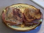 Toasted Ham and Cheese Sandwich With Herb Butter recipe