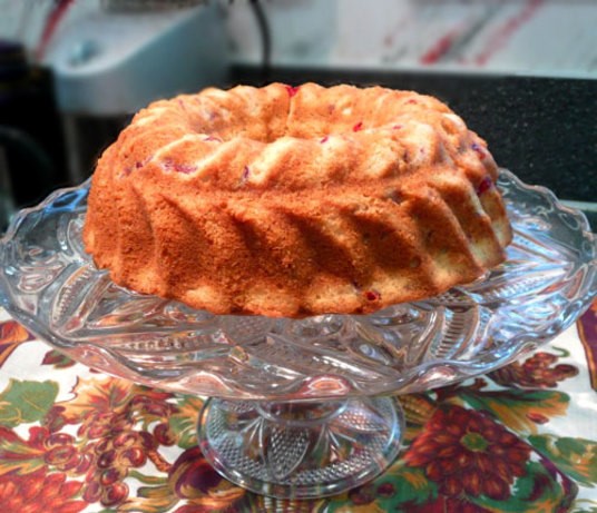 Canadian Almond Cranberry Bundt Dessert