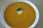 British Pumpkin  Sweet Potato Soup Soup