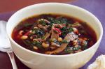 British Beef Bean And Spinach Soup Recipe Appetizer