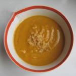Israeli/Jewish Red Lentil Soup with Pumpkin and Zucchini Appetizer