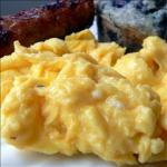 Canadian Creamy Scrambled Eggs Breakfast
