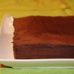 American Chocolate Marrowy and Its Ganache Dessert