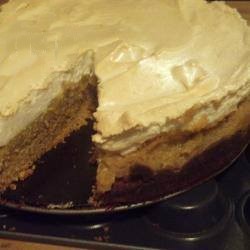 Canadian Apple Cake with Snow Cover meringue Hood Dessert