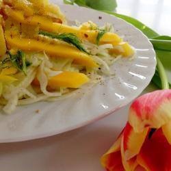 Canadian Fennel Mango Salad Dinner